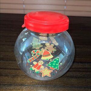 Snapware Gingerbread Christmas Tree Large Treat Jar